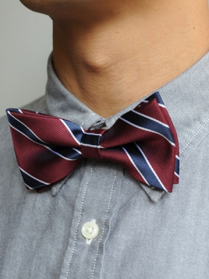 Bow Tie (Red/Blue Strap)